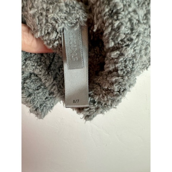 NWT SKIMS KIDS COZY TANK IN SMOKE 6/7 Youth retail: $35 - Picture 5 of 6